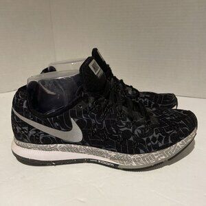 Nike Pegasus 33 Women's Size 8 Air Zoom Rostarr Running Shoes Black 859893-001